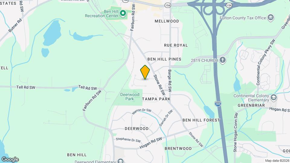 3744 Hampshire Walk SW Map and Location Details