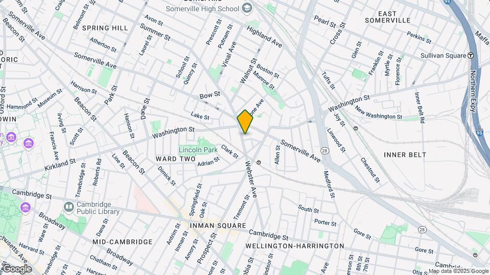 16 Webster Ave, Unit 2 Map and Location Details