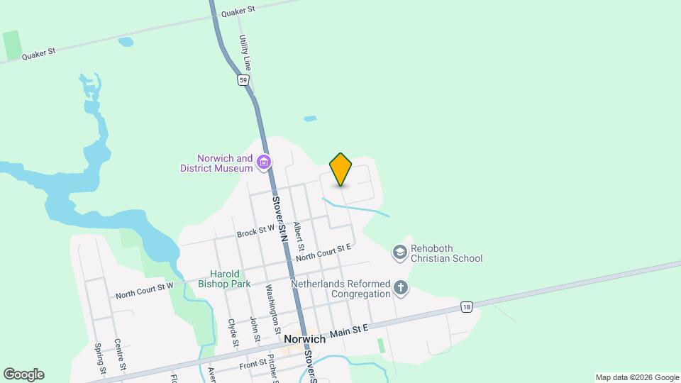 2-Bedroom House available in Norwich!! Map and Location Details