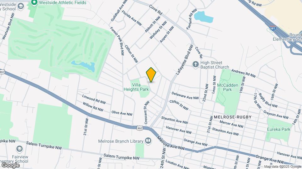 2721 Clifton St Map and Location Details