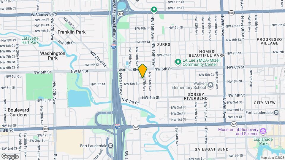 513 NW 17th Ave Map and Location Details