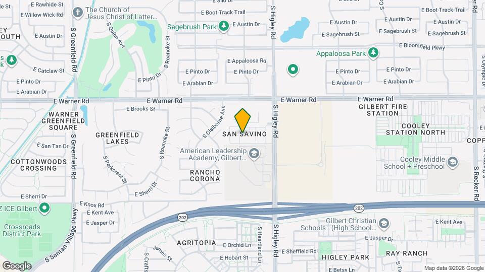 947 S Tucana Ln Map and Location Details