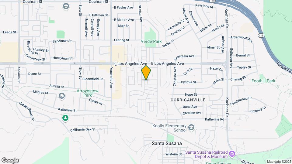 Seasons at Simi Valley Apartment Homes Map and Location Details