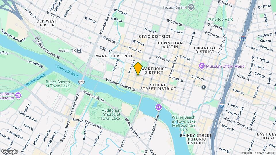 420 W 3rd St Map and Location Details