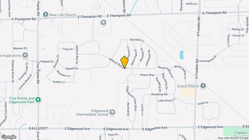 7731 Wildcat Run Ln Map and Location Details