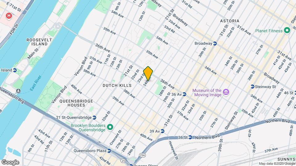 3633 24th St Map and Location Details