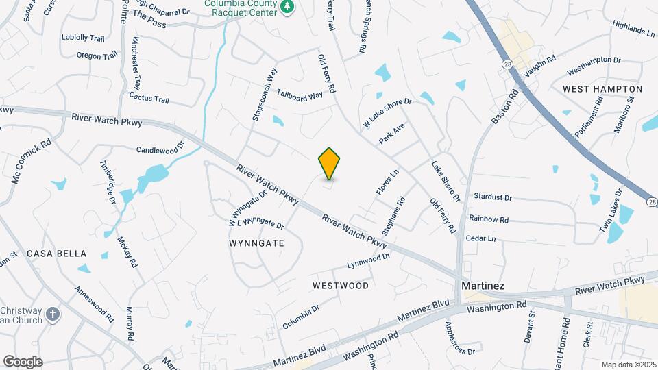 315 Old Plantation Rd Map and Location Details