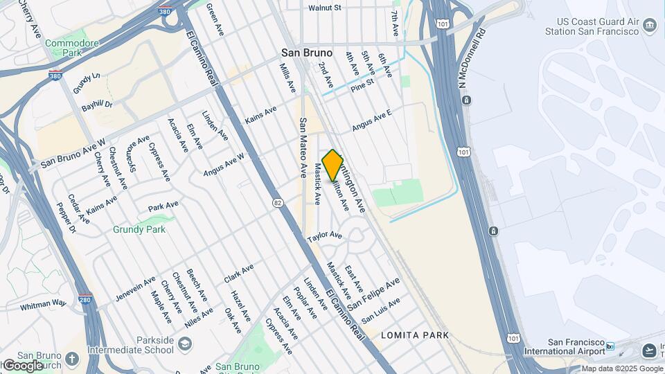 475 Milton Ave Mapa y Detalles de la Ubicación