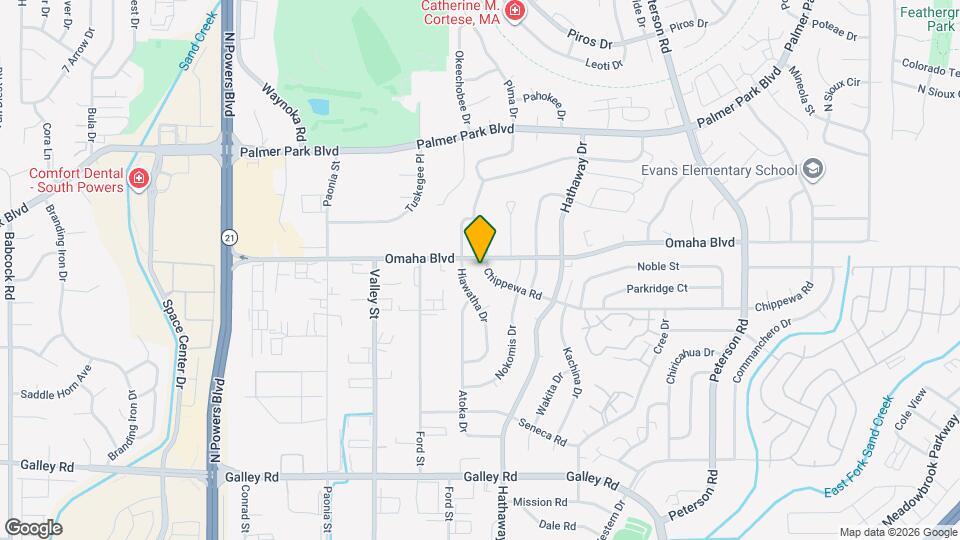 6353 Chippewa Rd Map and Location Details