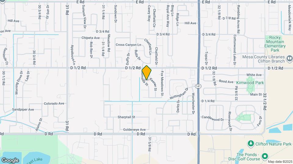 434 1/2 Jornada St Map and Location Details