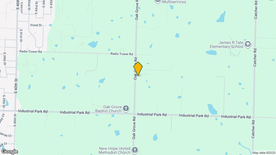 645 Oak Grove Rd Map and Location Details