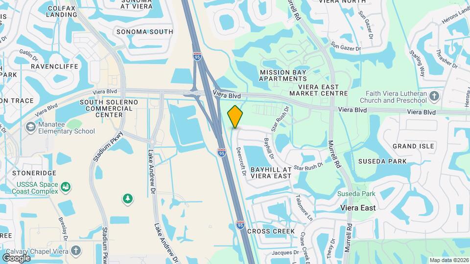 2547 Deercroft Dr Map and Location Details