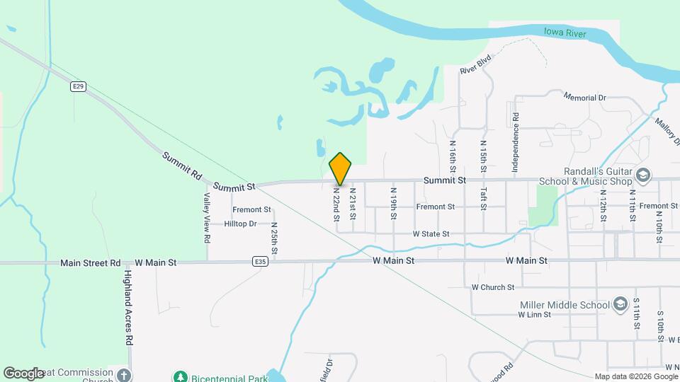 209 N 22nd St Map and Location Details