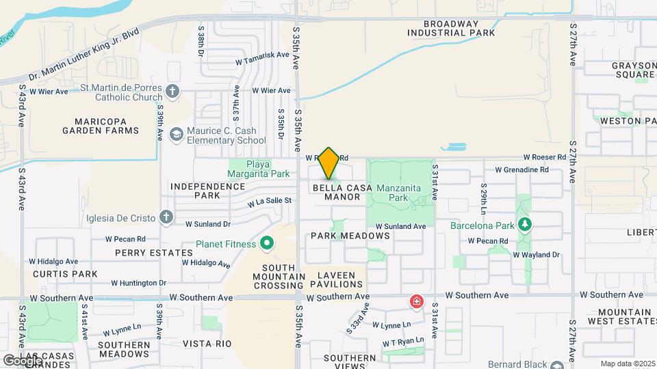 3411 W Chanute Pass Map and Location Details