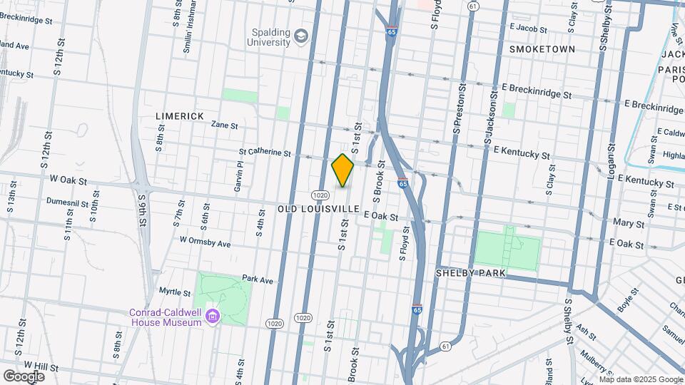 1140 S 1st St Map and Location Details
