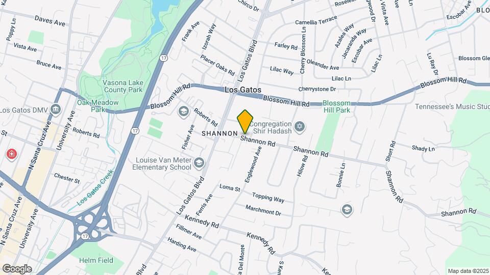 16705 Shannon Rd Map and Location Details