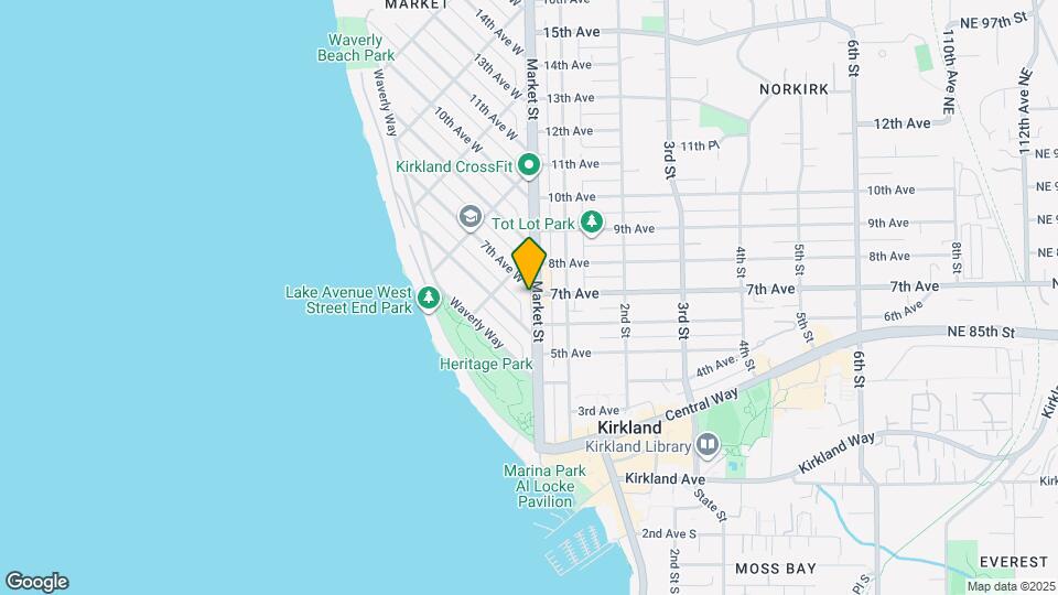 631 Market St Map and Location Details