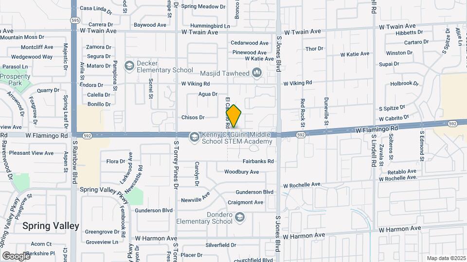 6250 W Flamingo Rd Map and Location Details