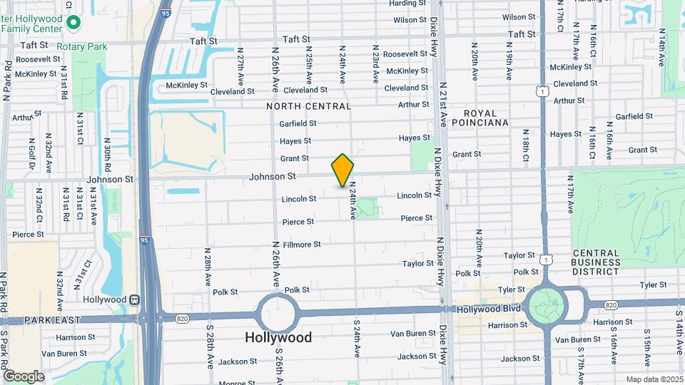 2415 Lincoln St Map and Location Details