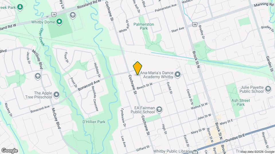 410 Harris St Map and Location Details