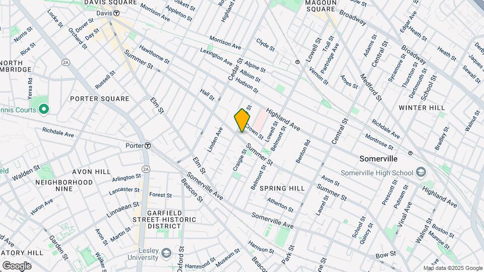 225 Summer St, Unit 2 Map and Location Details