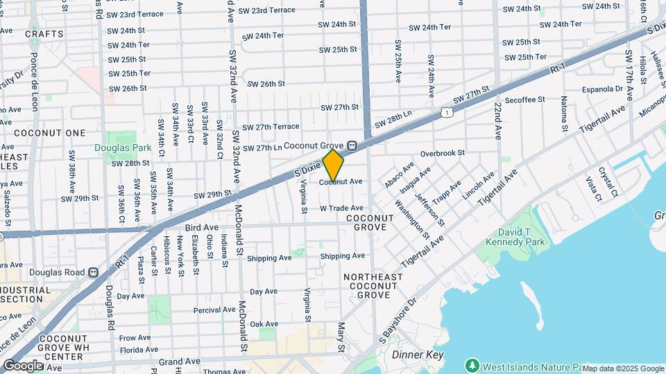 2850 Coconut Ave Map and Location Details