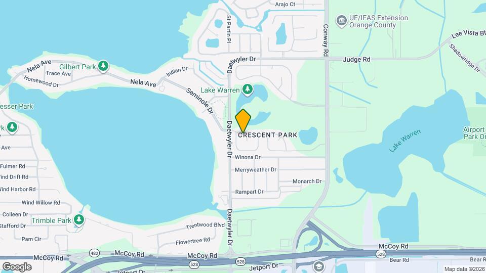 3616 Seminole Dr Map and Location Details