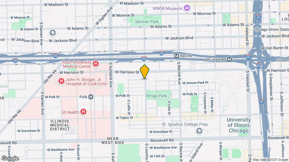 1411 W Flournoy St, Unit #1 Map and Location Details