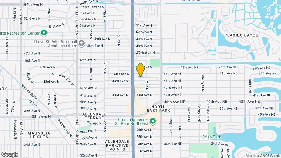 355 43rd Ave N Map and Location Details