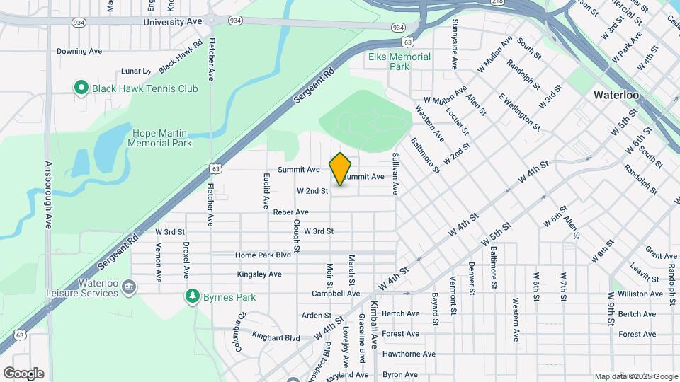 1524 W 2nd St Map and Location Details