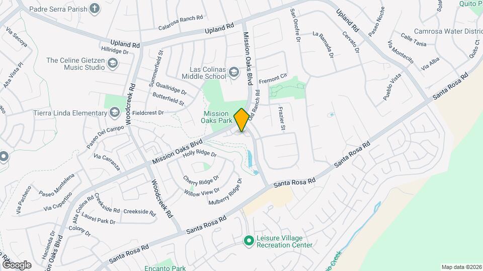 1340 El Lazo Ct Map and Location Details