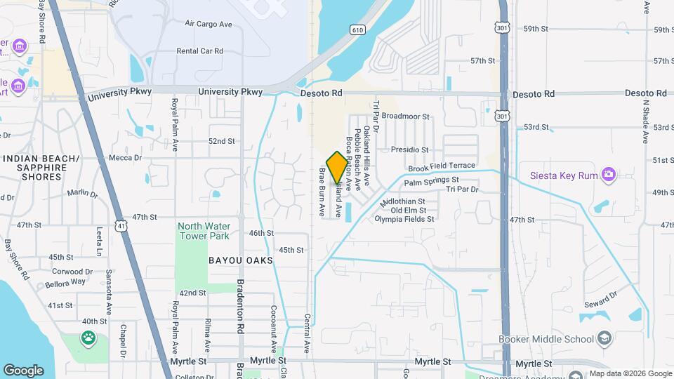 4929 Sea Island Ave Map and Location Details