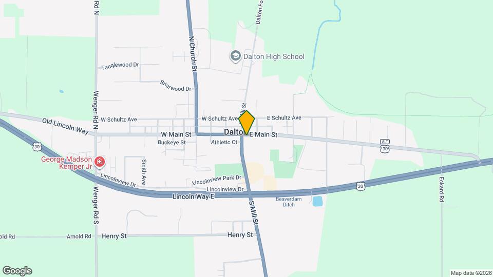 11 E Main St Map and Location Details