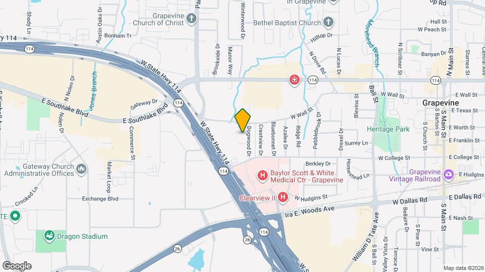 1807 Evergreen Ct Map and Location Details