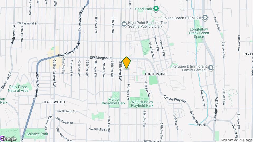 6545 34th Ave SW Map and Location Details