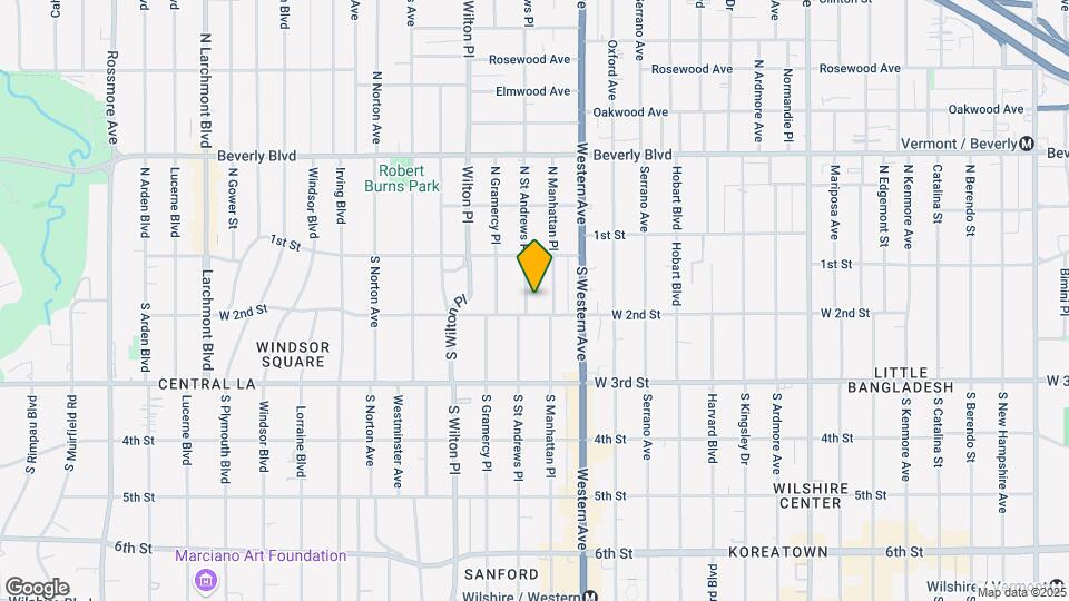 148 S St Andrews Pl Map and Location Details