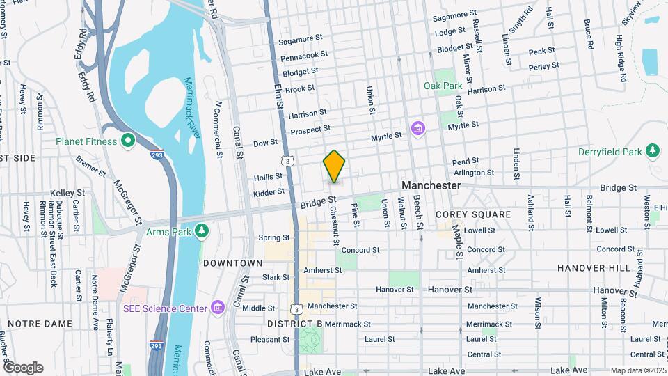 513-517 Chestnut St Mapa y Detalles de la Ubicación