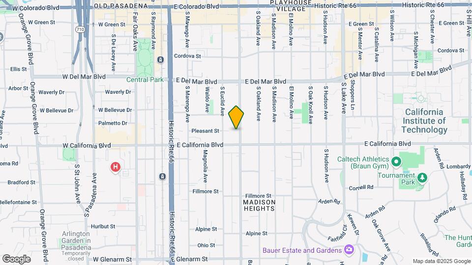 535 Los Robles Ave Mapa y Detalles de la Ubicación