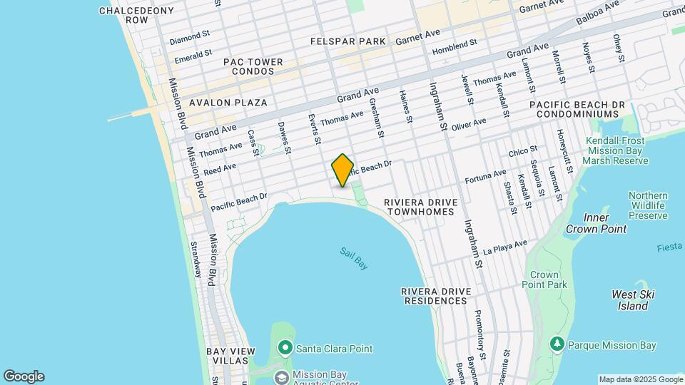 Mission Bay Parker Place Map and Location Details