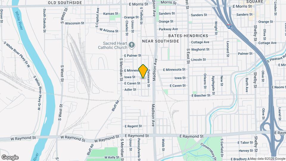 1745 S Talbott St Map and Location Details