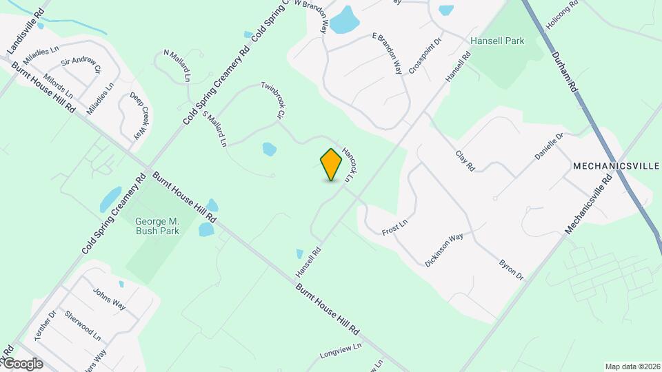 3682 Hancock Ln Map and Location Details