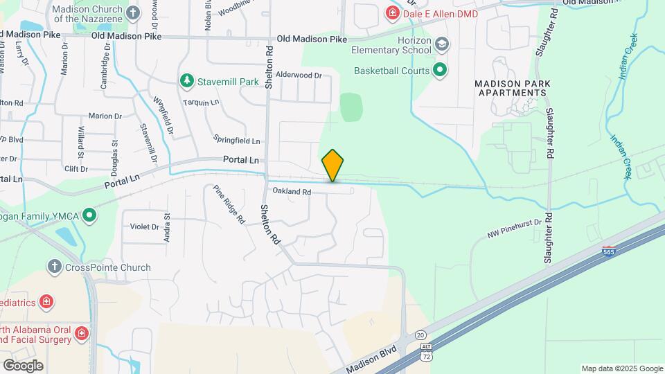 419 Oakland Rd Map and Location Details