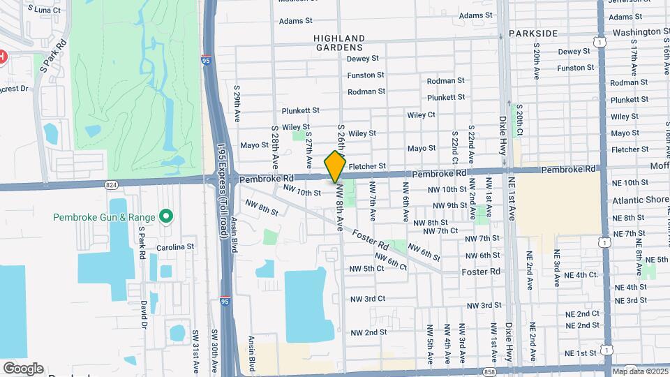 805 NW 10th St Mapa y Detalles de la Ubicación