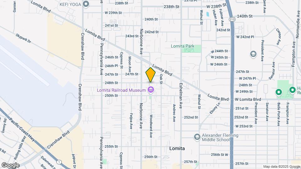 24800 Woodward Ave Map and Location Details