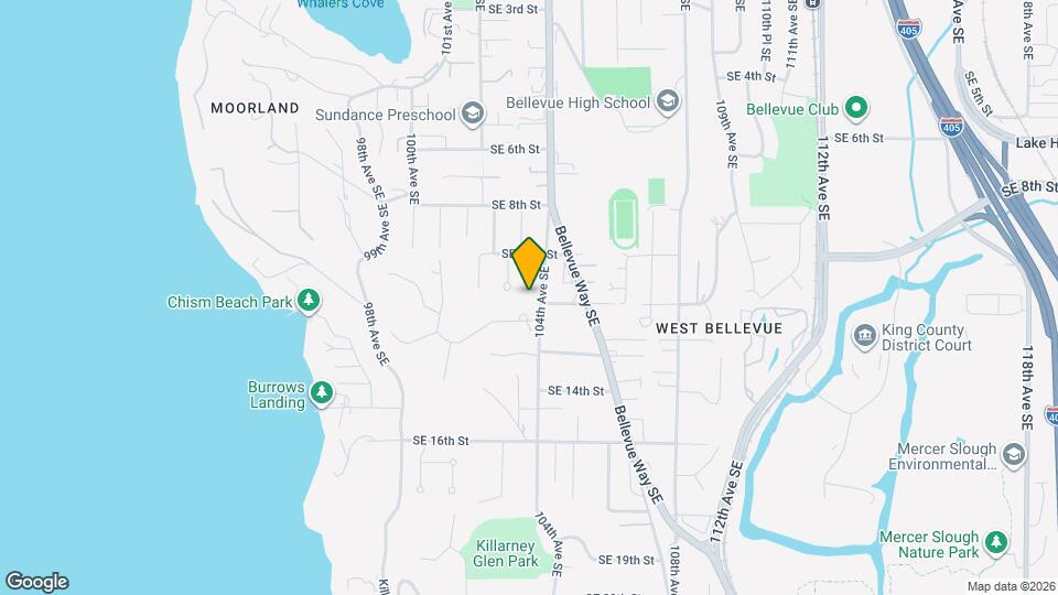 1035 104th Ave SE Map and Location Details