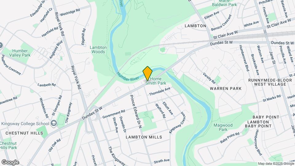 4140 Dundas St W Map and Location Details