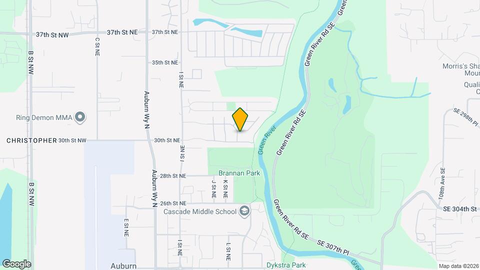 3002 M Dr NE Map and Location Details