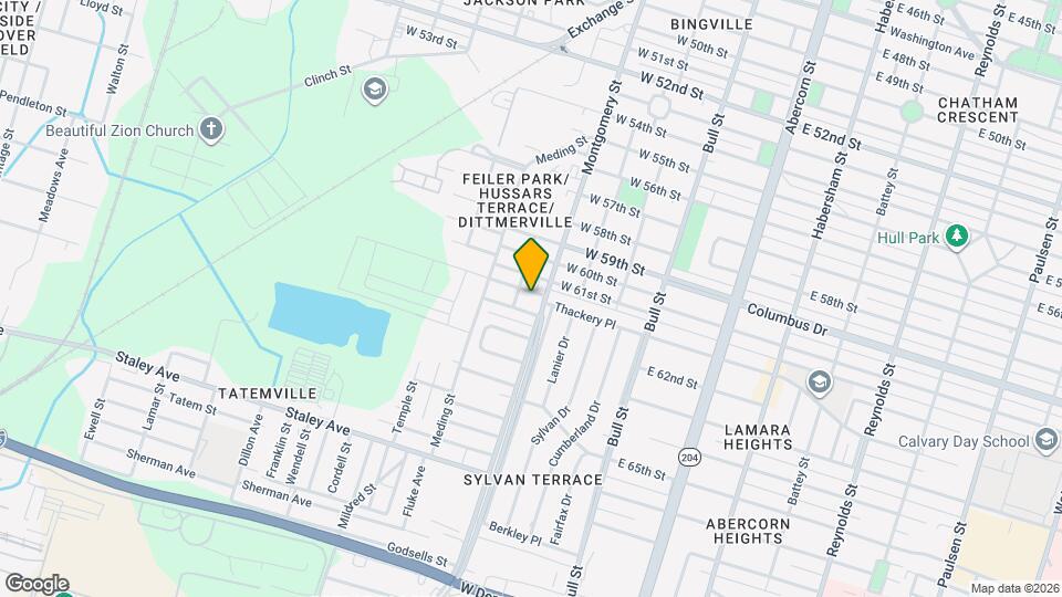 405 W 62nd St, Unit A Map and Location Details