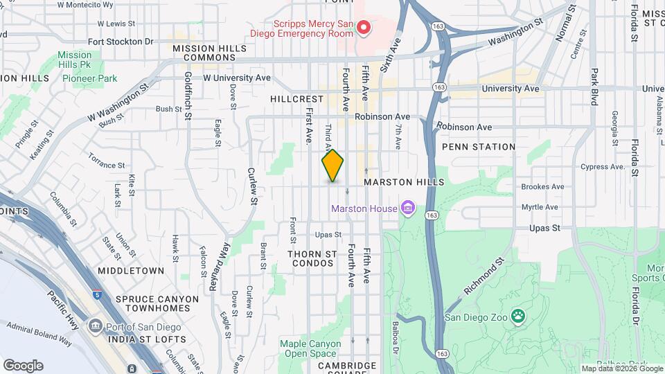 303 Brookes Ave Map and Location Details