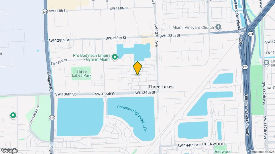 12853 SW 134th St Mapa y Detalles de la Ubicación